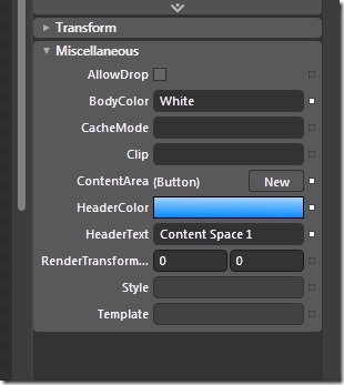 Blend Custom Properties