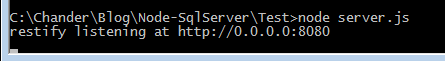 Server Running