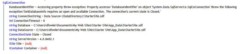 sqlconnection