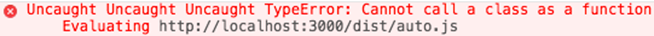classError