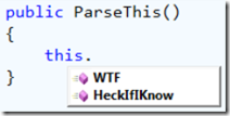 IntelliSense