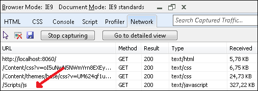 ASP.NET MVC 4: Request to scripts folder is legal