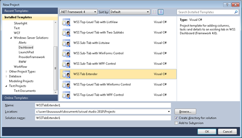 Windows Server Solutions templates