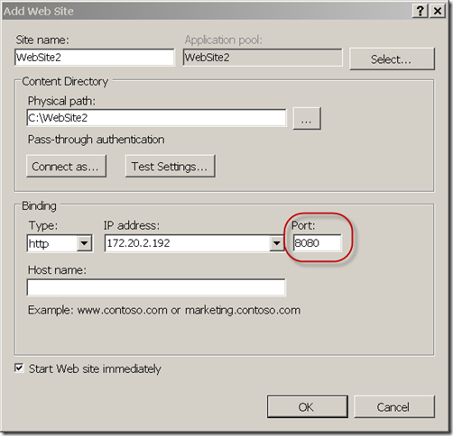 TCPPortSite