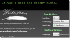 Writespace on Lifehacker