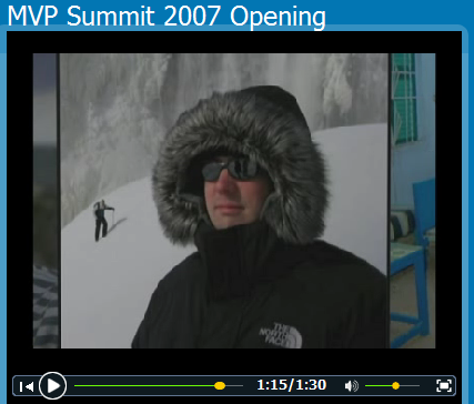 Laurent at the MVP Summit