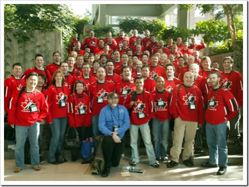 Sea of Red at the Summit
