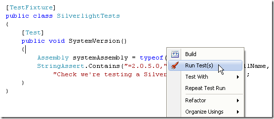 RunTests