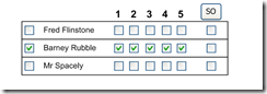 CheckboxGridDays