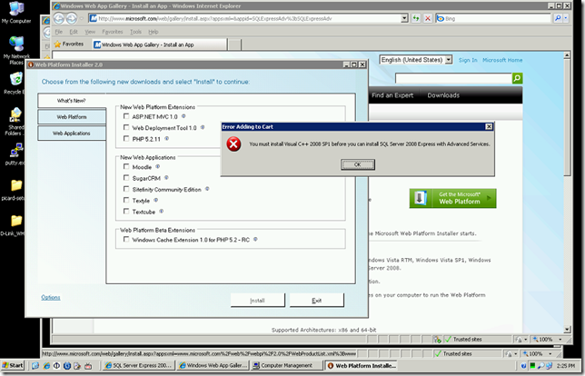 WPI with VC++ Error