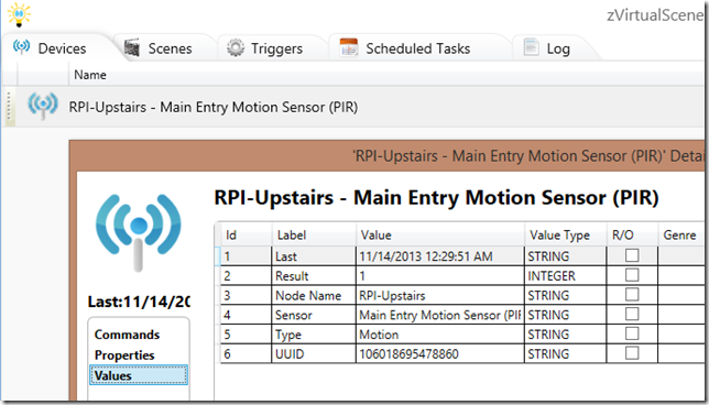 RaspberryPi with zVirtualScenes