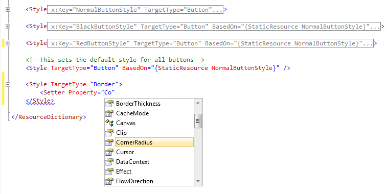 StyleIntellisense