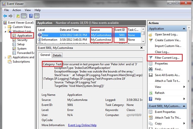 EventLog