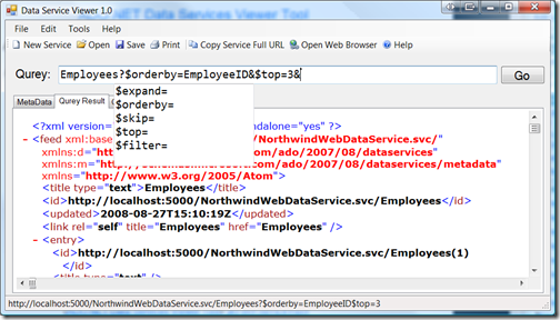 DataServicesViewerTool